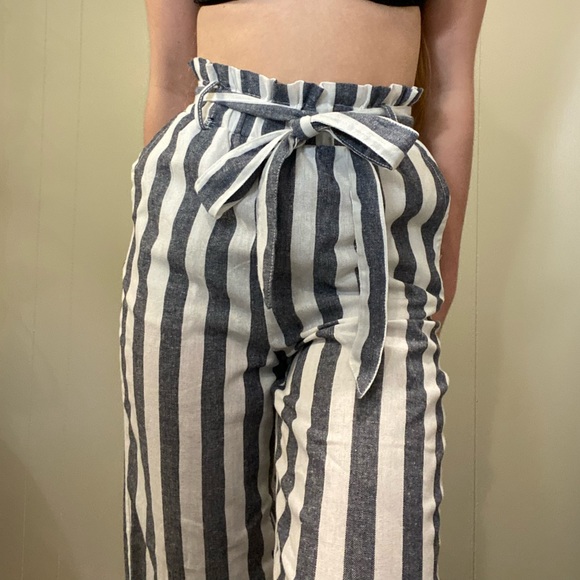 Forever 21 blue and white pants size | xsmall - Picture 2 of 7